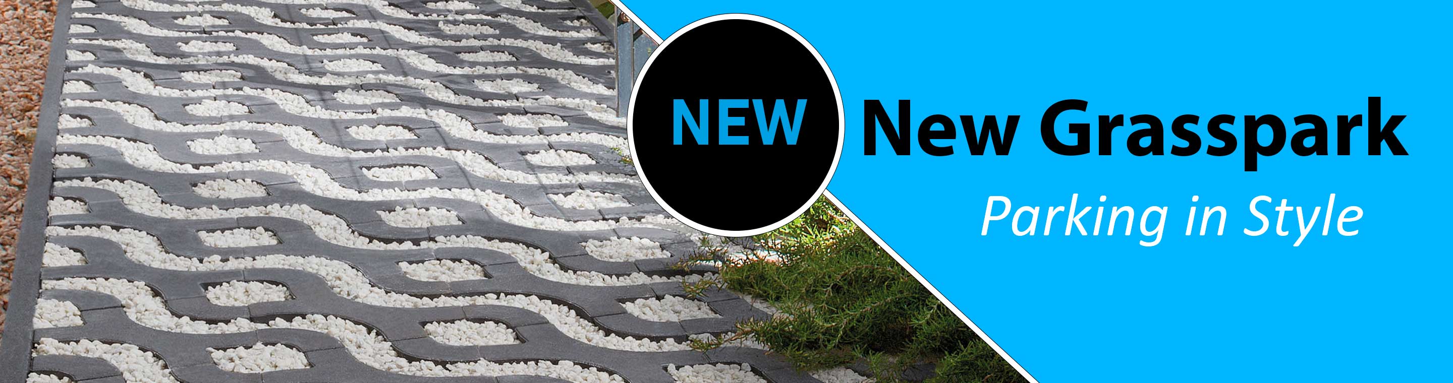 GrassPark Virage Versatile Layout Permeable Paving